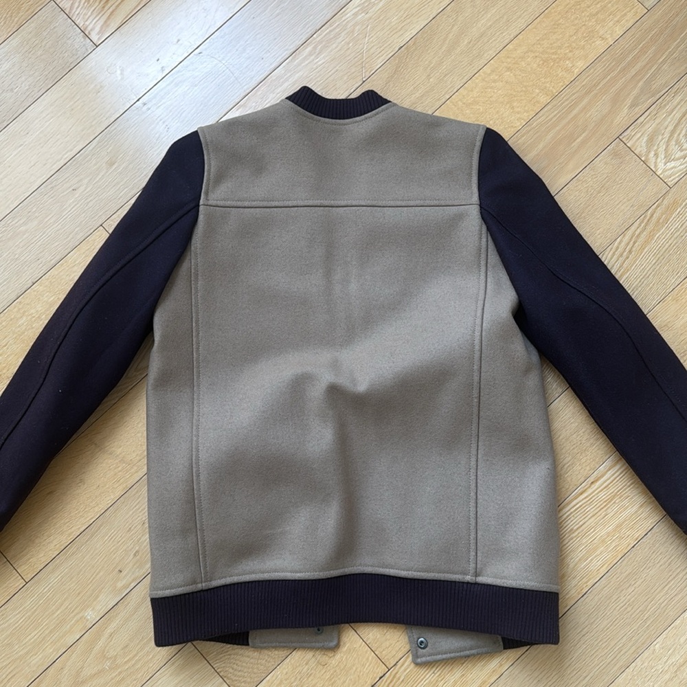 All Saints Lucas Wool Bomber Women’s Varsity Jacket - Picture 9 of 9